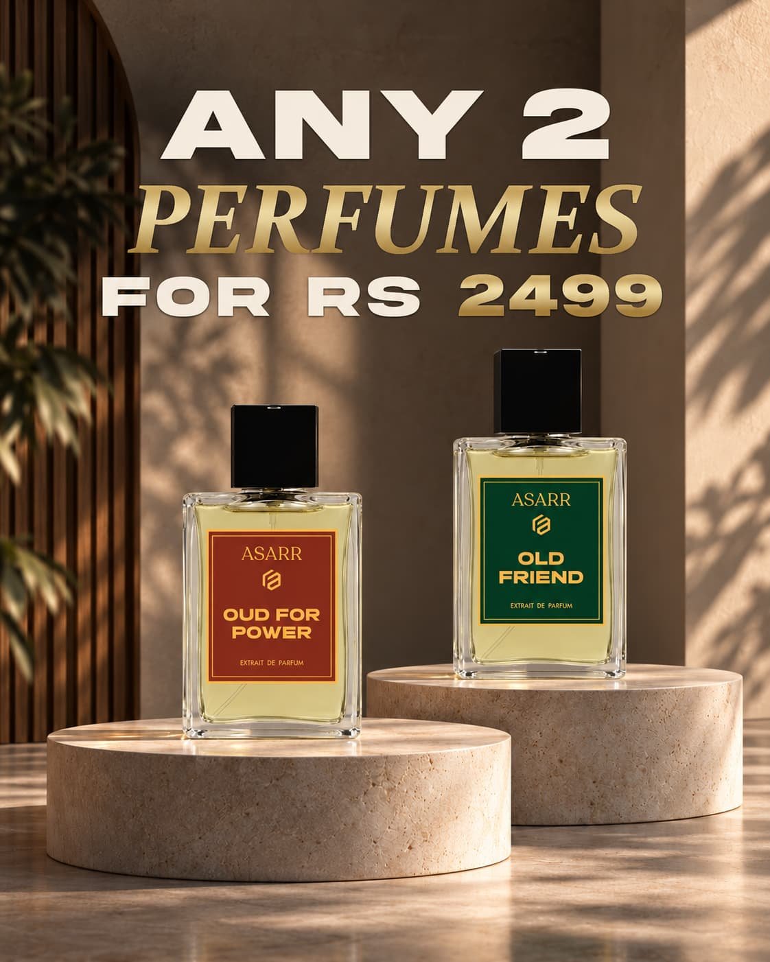 Any 2 Perfumes Of Your Choice 50ML Each